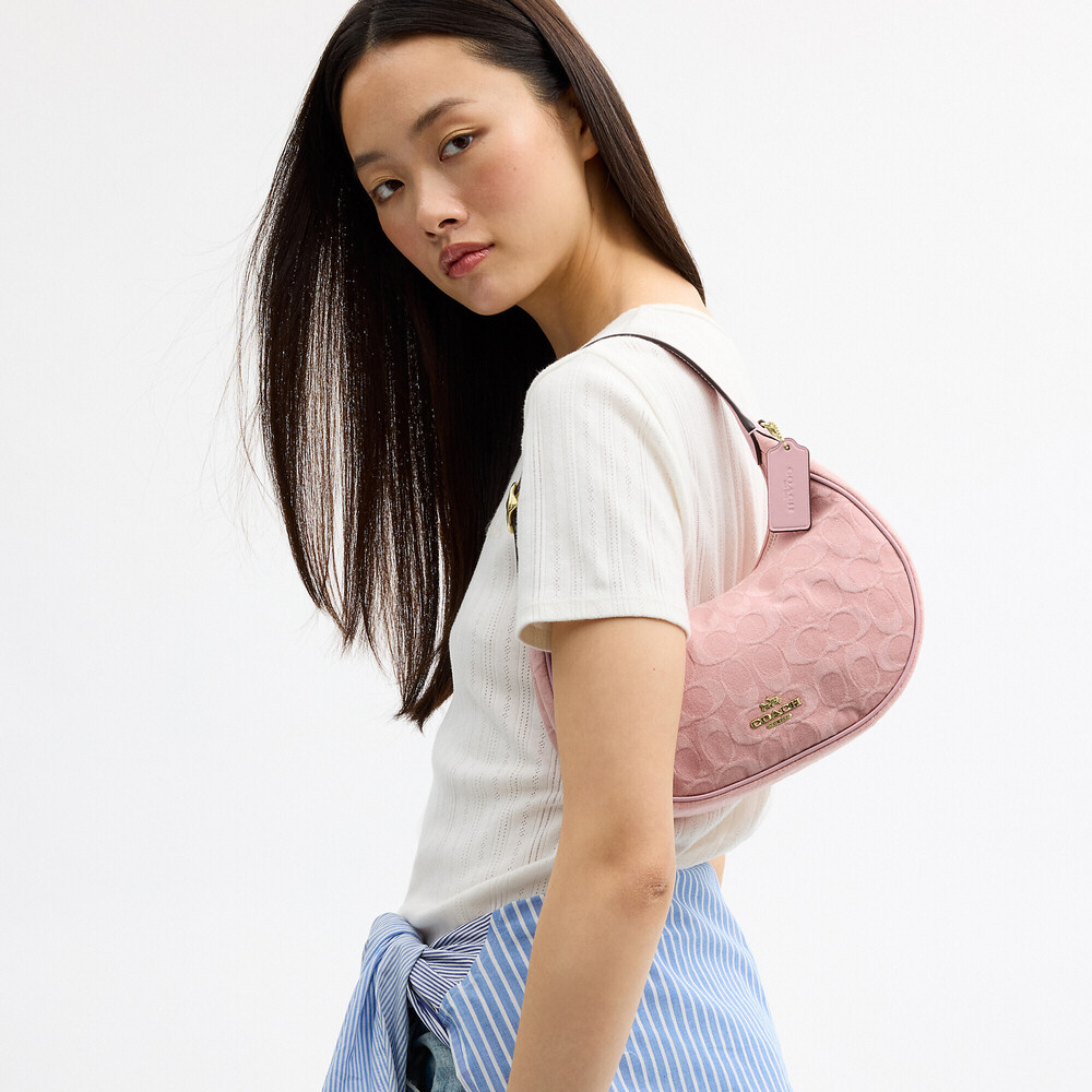 Coach Outlet Emily Shoulder Bag In Signature Denim - Picture 3 of 3